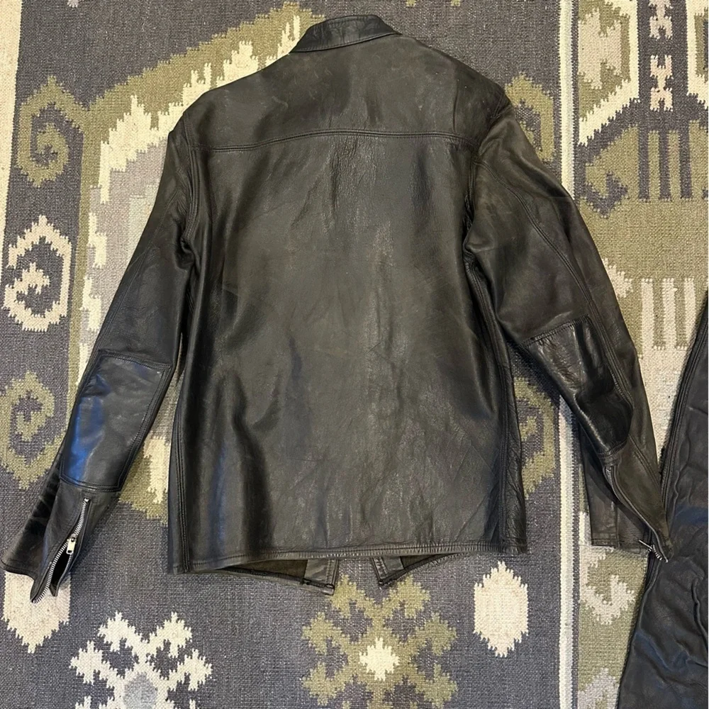 Vtg Northeaster Flying Togs Beck Women’s Jacket and Pants Genuine Horsehide READ
